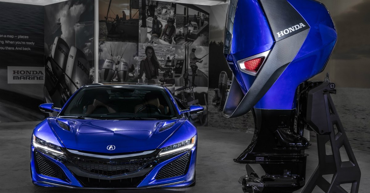 Vanbrodski motor kao ukras: Nema ljepšeg od NSX-a