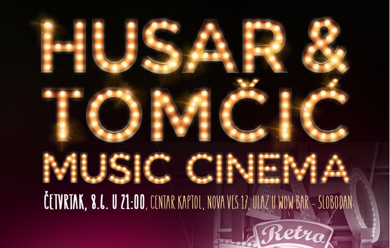 Ne propustite unikatni Husar&Tomičić Music Cinema u WOW baru