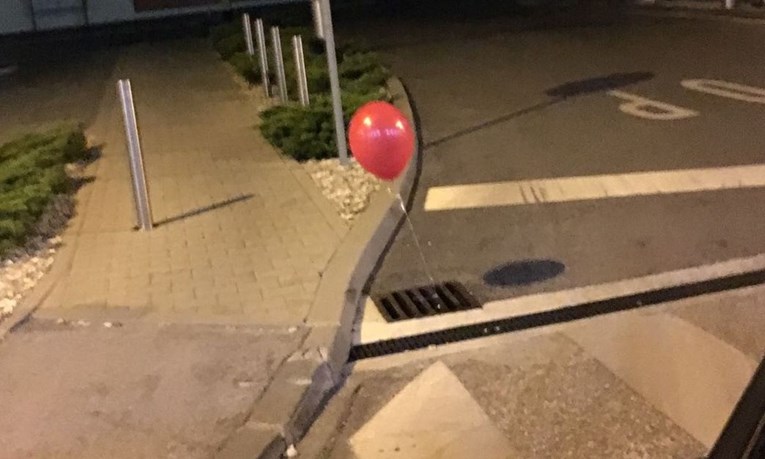 FOTO U Zagrebu jutros osvanuli misteriozni crveni baloni, znate li o čemu je riječ?