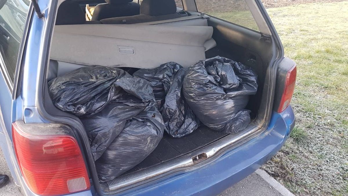 Uhvaćen kod Varaždina s 55 kilograma duhana u autu