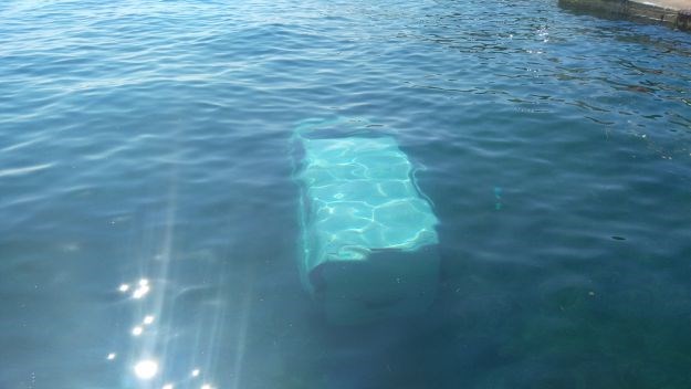 Kombi završio u moru u Tkonu, vozač zaboravio povući ručnu