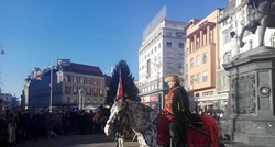 FOTO "Oživio" je ban Josip Jelačić: Prošetao na konju centrom Zagreba