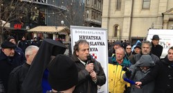 Ustaše u centru Zagreba provociraju na pravoslavni Badnjak: "Gubi se u svoj četnički brlog"