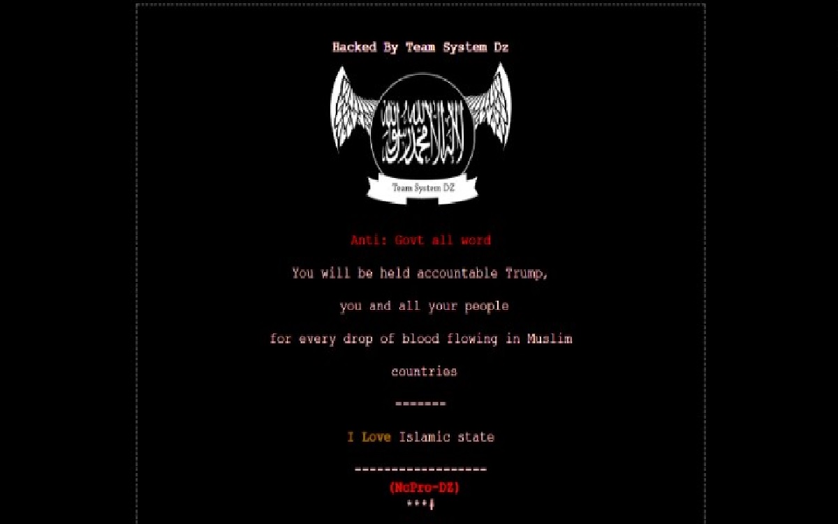 Hakirane stranice američke vlade: ISIS zaprijetio Trumpu