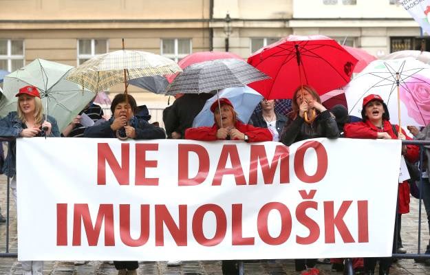 Radnici Imunološkog na rubu gladi: "Tražit ćemo Bandića novac za plaće"