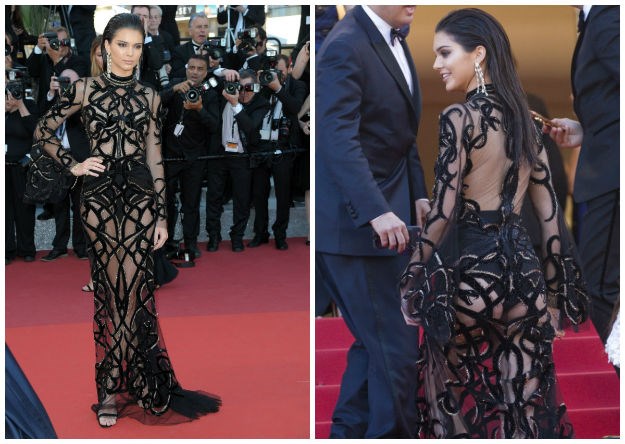 Još jedna modna kraljica Cannesa: Kendall izazvala potpunu pomutnju prozirnom haljinom