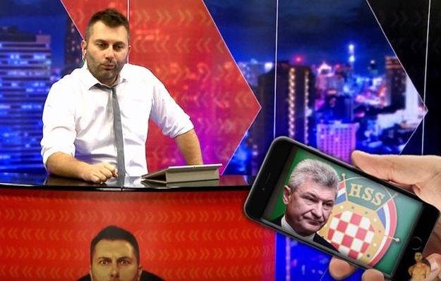 VIDEO Totalno ludi razgovor "novinara" i Branka Hrga o Nini Kraljić: "Nemojte, živim u kombiju"