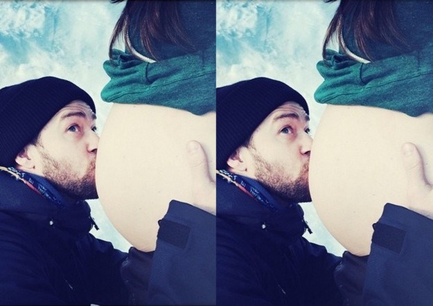Slika dana: Justin Timberlake nježno poljubio trudnički trbuščić svoje prelijepe supruge