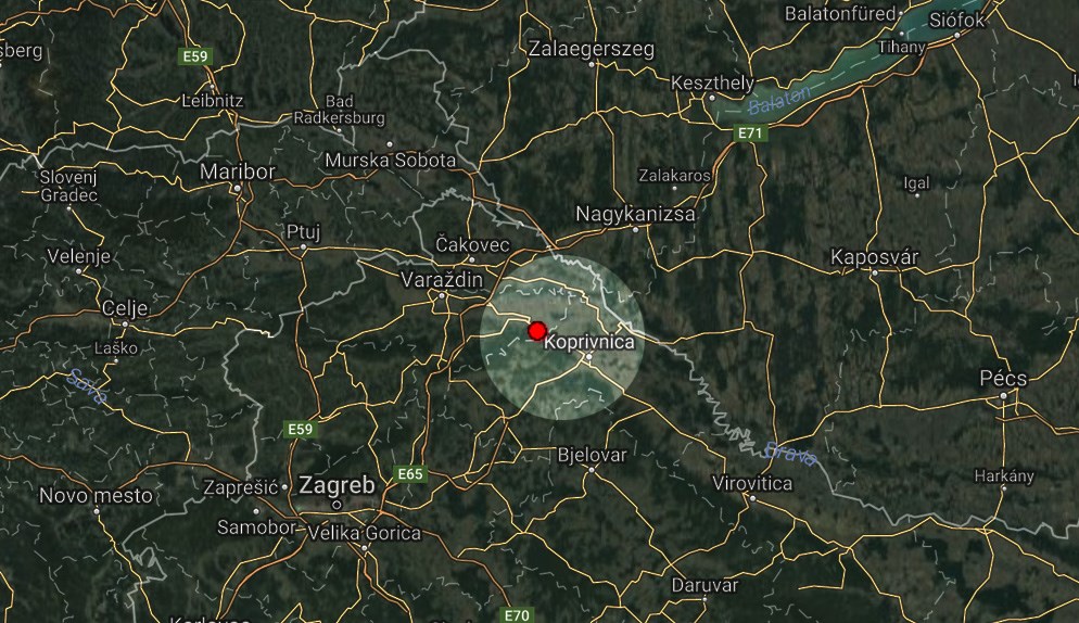 Slab potres kod Koprivnice, jeste li ga osjetili?