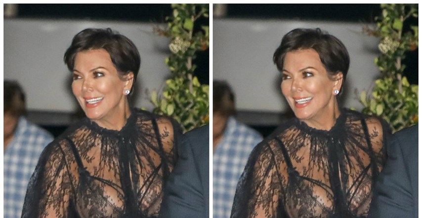 63-godišnja mama Kardashian ponovno bez kompleksa u prozirnom topiću
