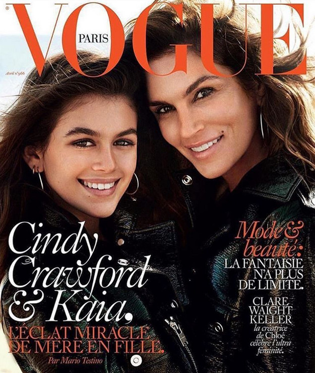 Ljepota koja zrači: Kaia i Cindy Crawford snimile naslovnicu za "Vogue"