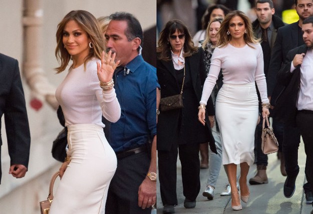 Bez mane: Jennifer Lopez pokazala kako se nosi uska bijela suknja