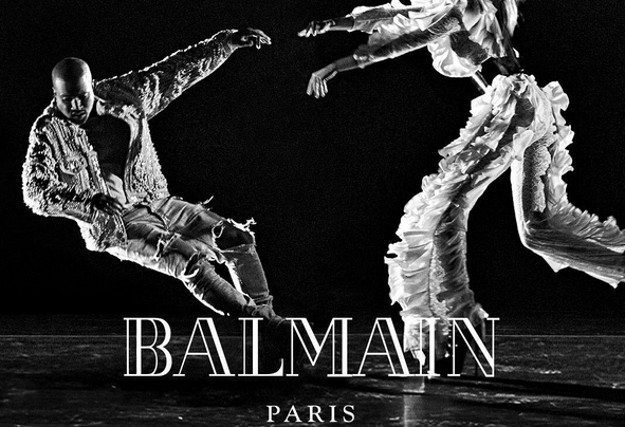 Odbacio suprugu, uskočio u kampanju? Kanye West u novoj kampanji branda Balmain bez Kim