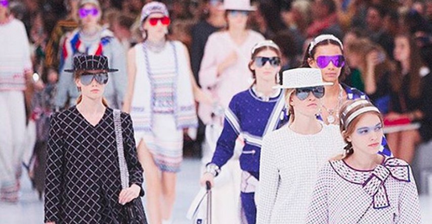 Karl pretvorio pistu u aerodrom i predstavio Chanel kolekciju za proljeće 2016.