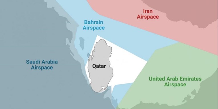 KARTA KRIZE Diplomatska blokada dovela Katar u neviđen položaj