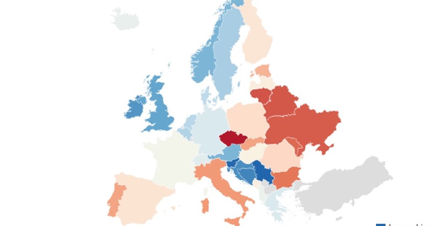 Karta rasizma u Europi: Slovenija i Srbija imaju manje predrasuda od Hrvatske