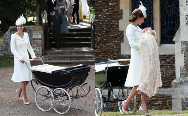 Kate Middleton na krstitkama zablistala u modelu Alexandera McQueena