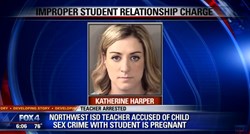 Nastavnica optužena sa seks s 15-godišnjim učenikom sada je u osmom mjesecu trudnoće