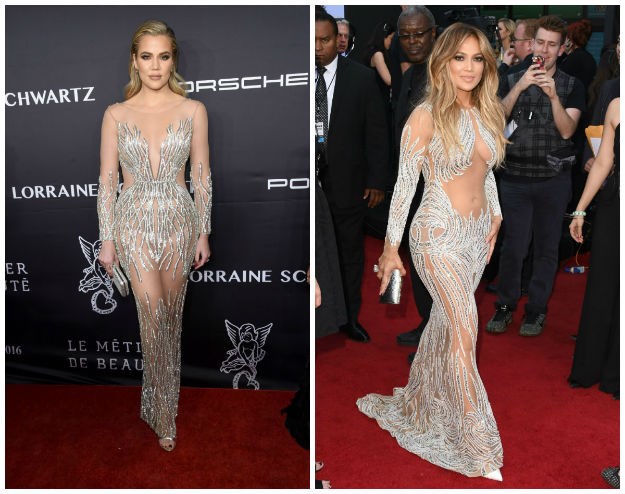 Khloe Kardashian iskopirala look Jennifer Lopez kako bi zasjala na balu