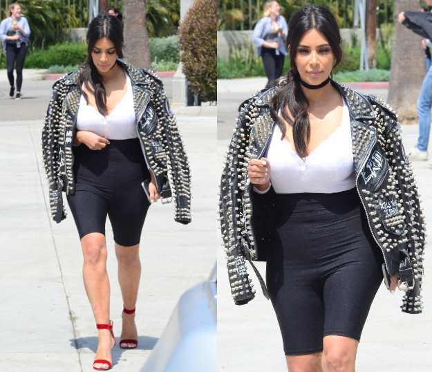 Modni zločin dana: Kim K. u bickama prošetala gradom
