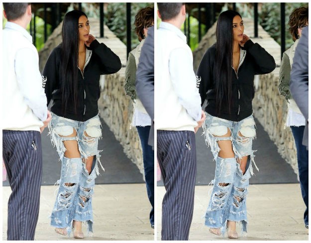 Look dana: Vrlo zanimljive traperice Kim Kardashian