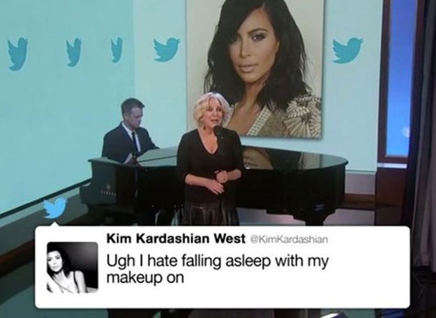 Kakva kraljica: Bette Midler otpjevala tweetove Kim Kardashian