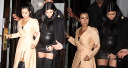Pogodak ili modni promašaj? Kožna minica za trudnu Kim Kardashian