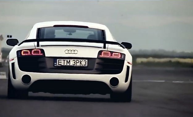 Savršeno društvo na savršenom mjestu: Poslušajte Audi R8 GT sa ispuhom Formule 1