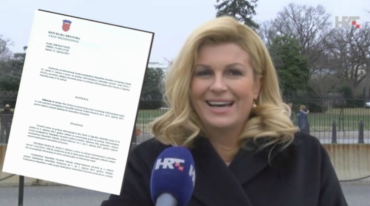 IMAMO DOKUMENT Ured predsjednice priznao da nema nikakve dokaze o Kolindinim sastancima u SAD-u