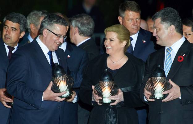 Grabar-Kitarović u Gdanjsku s europskim čelnicima koji bojkotiraju Dan pobjede u Moskvi