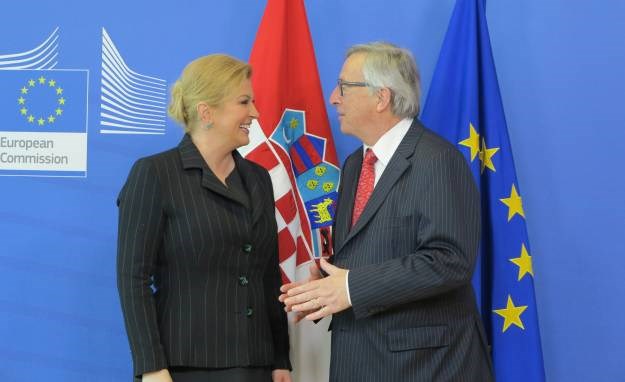 Grabar-Kitarović: Suradnjom s EK, Hrvatska može izaći iz krize