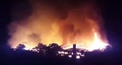 Veliki požar u BiH: Izgorio pogon tvornice Krivaja u Zavidovićima, cijeli grad u dimu