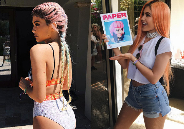 Boja breskve ili pletenice u duginim bojama: Kako kopirati Coachella look Kylie Jenner?