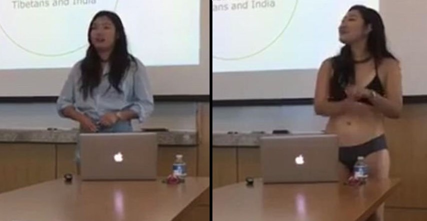VIDEO Nakon što joj je profesorica rekla da su joj hlačice prekratke, studentica se skinula
