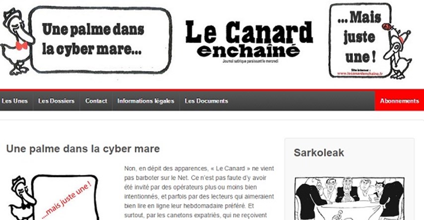 Satirički list Le Canard Enchaine primio terorističku prijetnju: "Vi ste na redu"