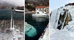 Ove fotografije pokazuju koliko je u Hrvatskoj zaista ledeno