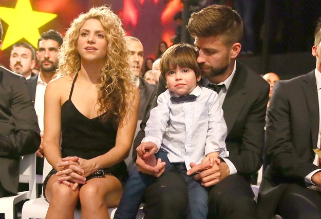 Kakva lijepa obitelj: Shakira i sin Milan došli podržati Gerarda na dodjeli nagrada