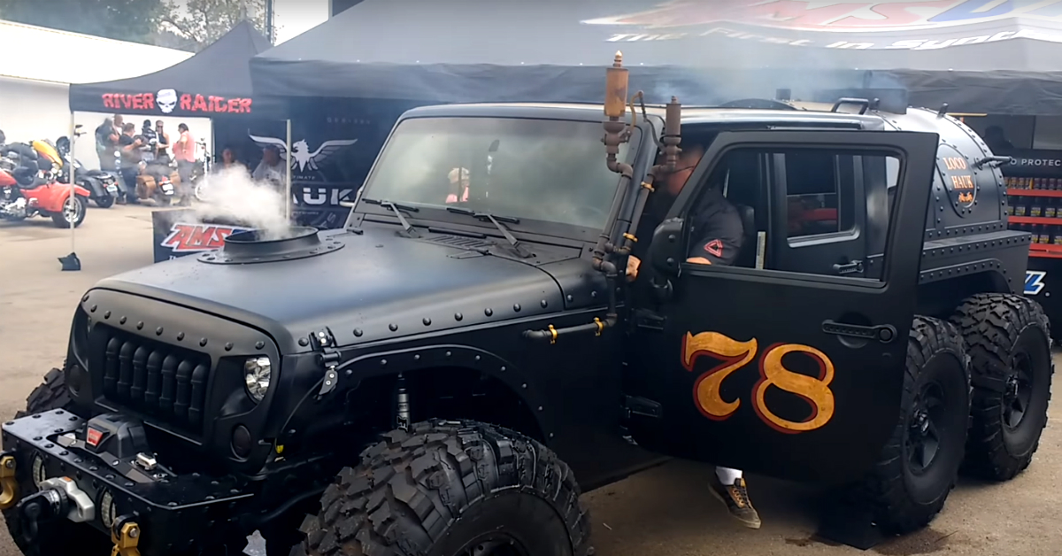 VIDEO Upoznajte Jeep na paru