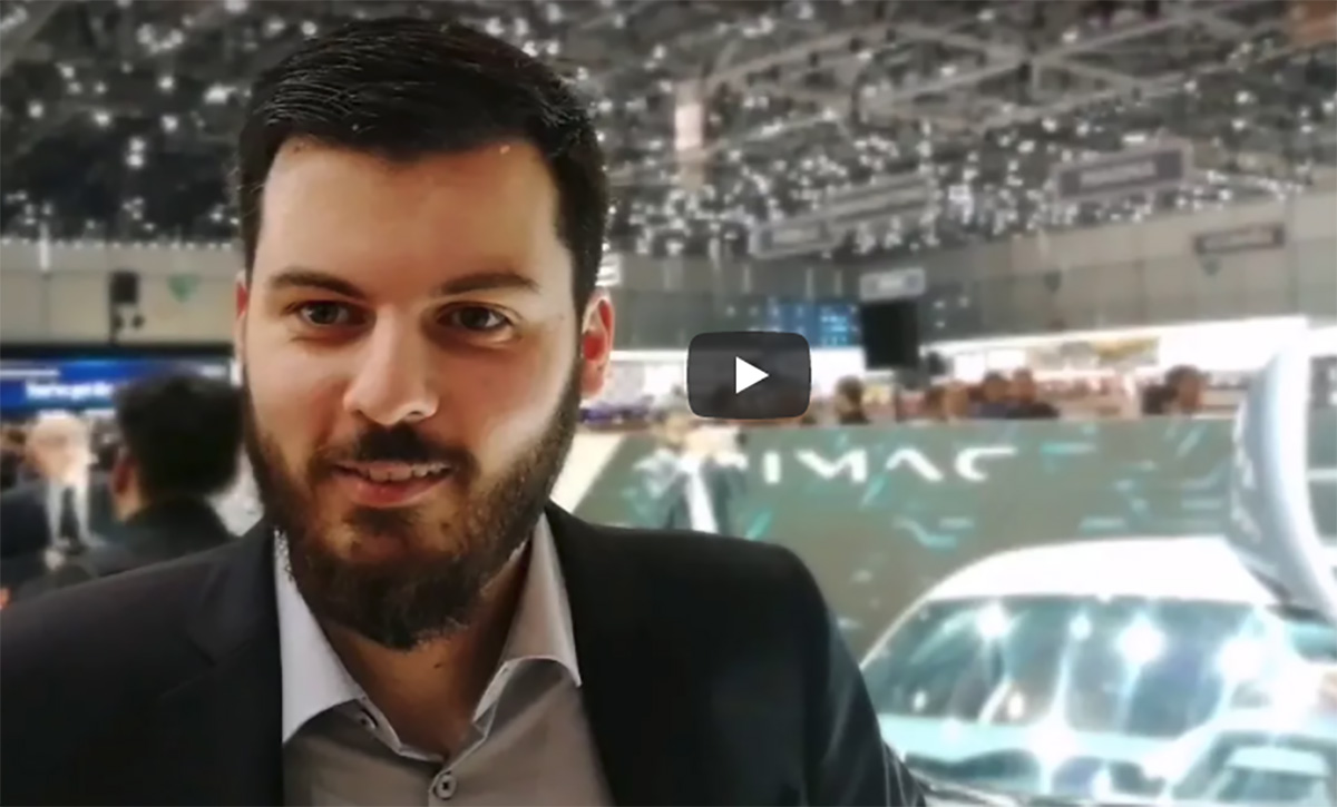 VIDEO Mate Rimac nakon predstavljanja u Ženevi: Prvi C_Two kupcu isporučujemo početkom 2020.