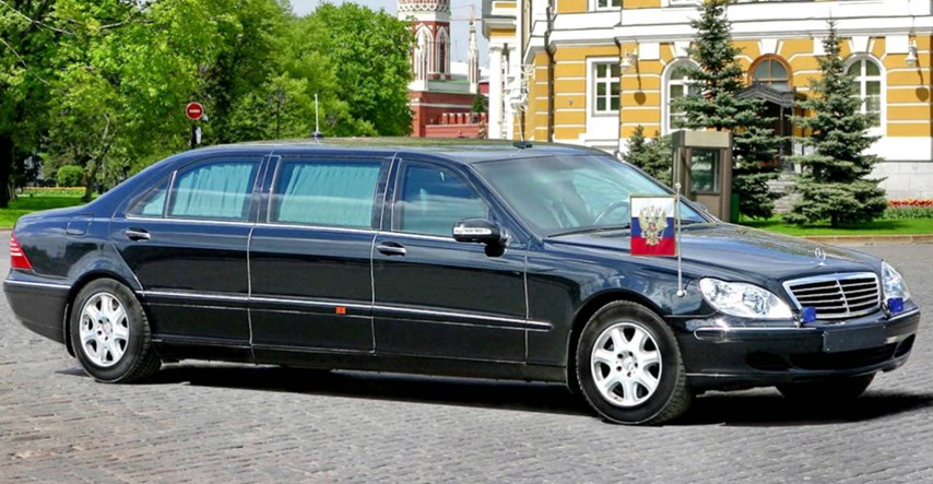 VIDEO Prodaje se Putinova limuzina, blindirani Mercedes S600