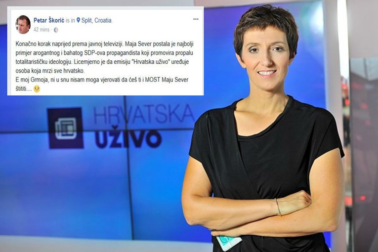 HDZ-ovac likuje nad ukidanjem Hrvatske uživo: "Maja Sever mrzi sve hrvatsko"