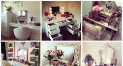 San svake žene: 10 najljepše uređenih stolova za šminkanje