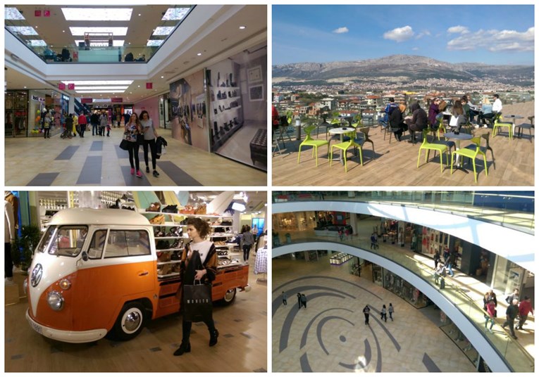 FOTO 60 tisuća kvadrata, 6 etaža, 1500 zaposlenih: Zavirite u najveći shopping centar Dalmacije