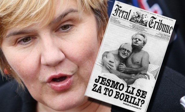 Željka Markić 90-ih pljuvala po HDZ-u, Tuđmanu i Šušku, a branila Feral Tribune i Viktora Ivančića