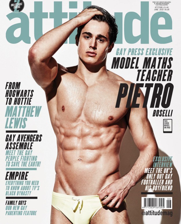 Najzgodniji profesor matematike na svijetu pokazao sexy mišiće na naslovnici Attitudea