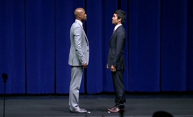 Mayweather i Pacquiao u prvom sučeljavanju meča stoljeća