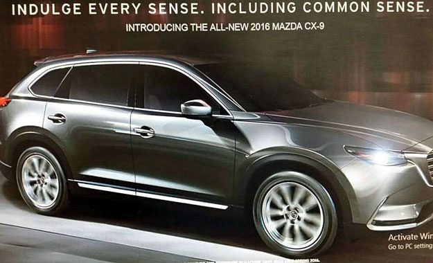 Razotkrivena Mazda CX-9