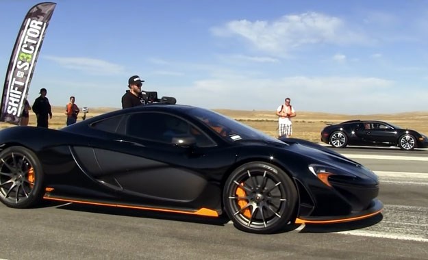 Utrka ubrzanja: Bugatti Veyron vs McLaren P1
