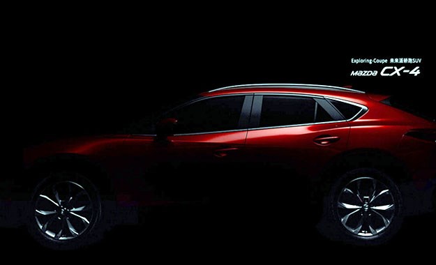 Mazda CX-4 se razotkriva