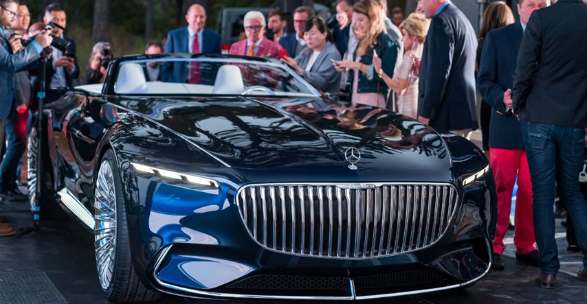 FOTO, VIDEO Vision Mercedes-Maybach 6 Cabriolet: Kako je Mercedes ukrao show